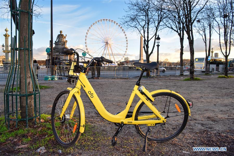 FRANCE-PARIS-CHINA-BIKE SHARING-OFO