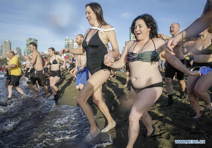 CANADA-VANCOUVER-WINTER SWIM