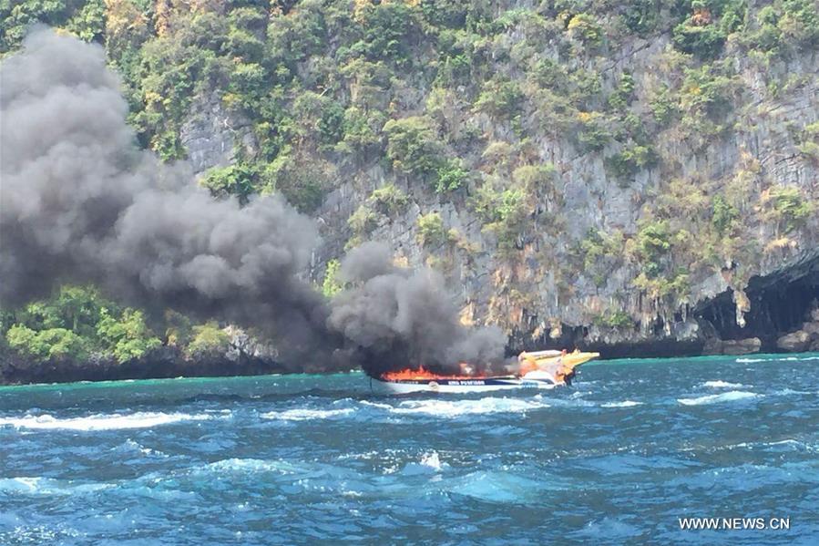 THAILAND-PHI-PHI ISLANDS-SPEEDBOAT EXPLOSION