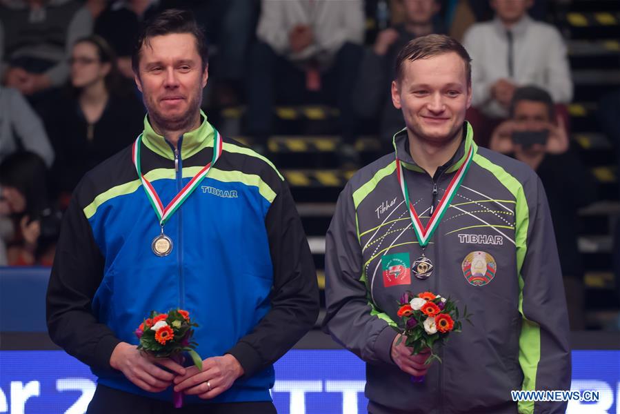 (SP)HUNGARY-BUDAPEST-ITTF WORLD TOUR-HUNGARIAN OPEN-MEN'S DOUBLES