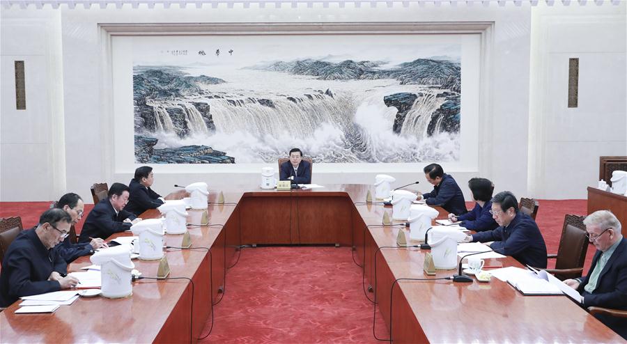 CHINA-BEIJING-ZHANG DEJIANG-NPC-MEETING (CN)