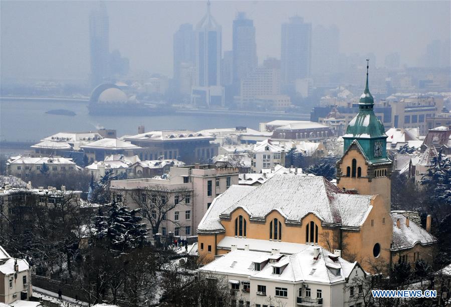 CHINA-QINGDAO-SNOWFALL(CN)