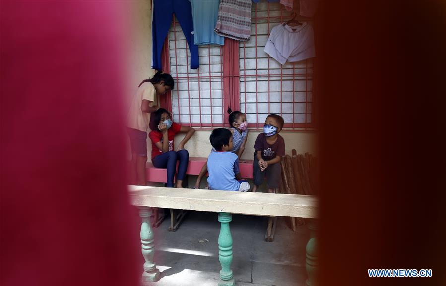 PHILIPPINES-ALBAY-VOLCANO-EVACUATION CENTRE