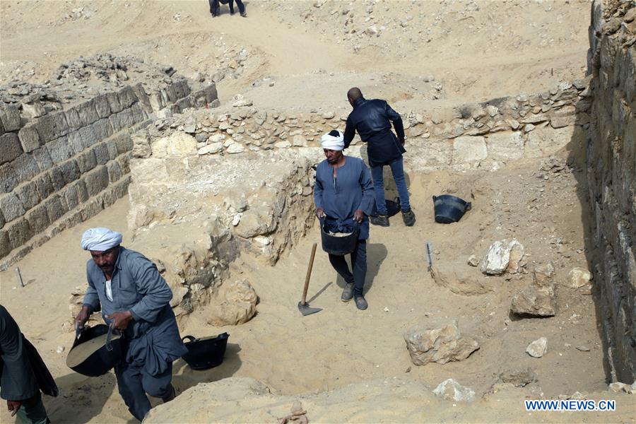 EGYPT-CAIRO-ARCHEOLOGY-TOMB