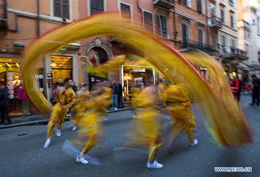 ITALY-ROME-CHINESE LUNAR NEW YEAR-CELEBRATION