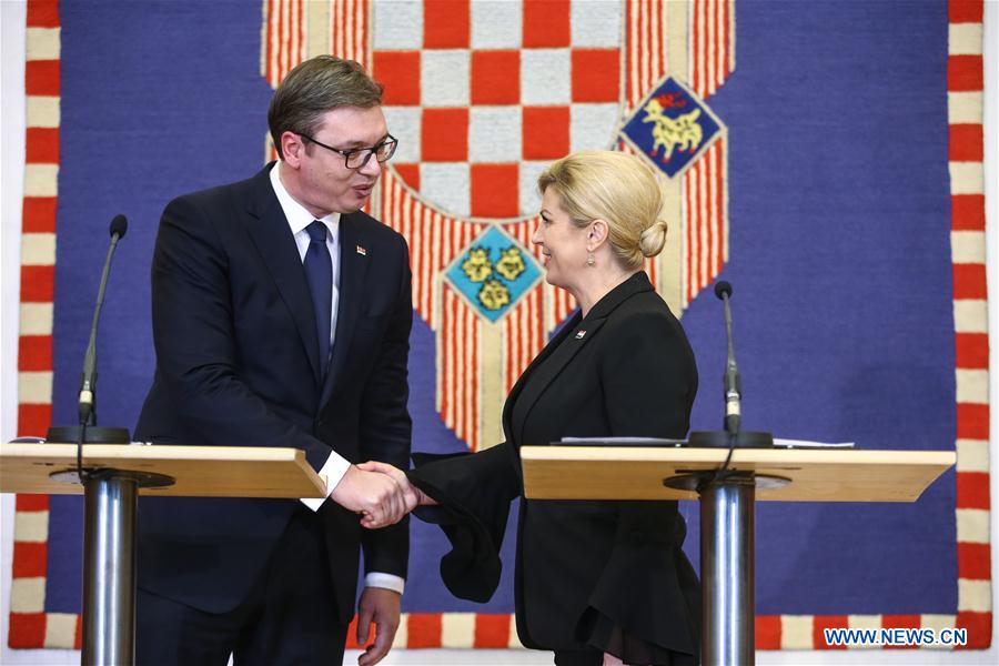 CROATIA-ZAGREB-SERBIAN PRESIDENT-VISIT