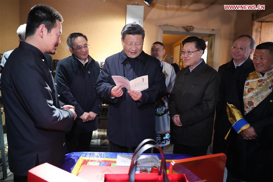 CHINA-SICHUAN-XI JINPING-INSPECTION(CN)