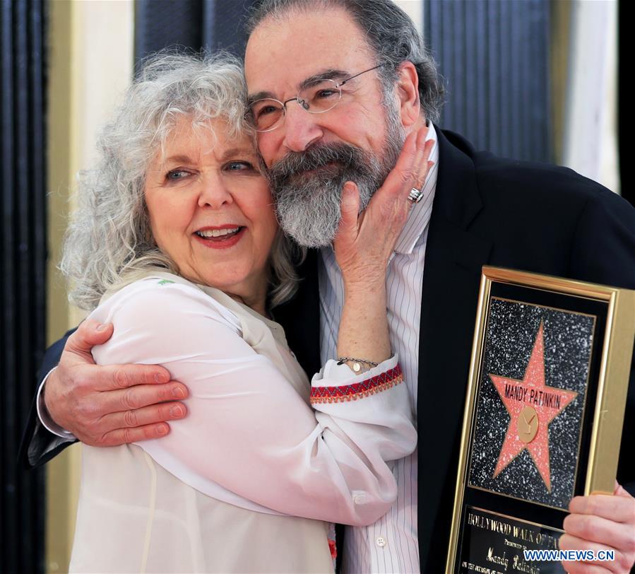 U.S.-LOS ANGELES-HOLLYWOOD WALK OF FAME-MANDY PATINKIN