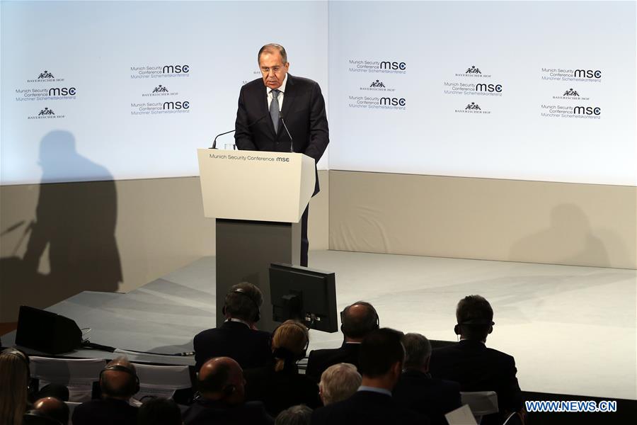 GERMANY-MUNICH-MSC-SERGEY LAVROV