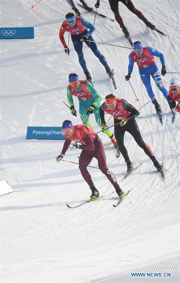 (SP)OLY-SOUTH KOREA-PYEONGCHANG-CROSS-COUNTRY SKIING-MEN'S 4x10KM RELAY