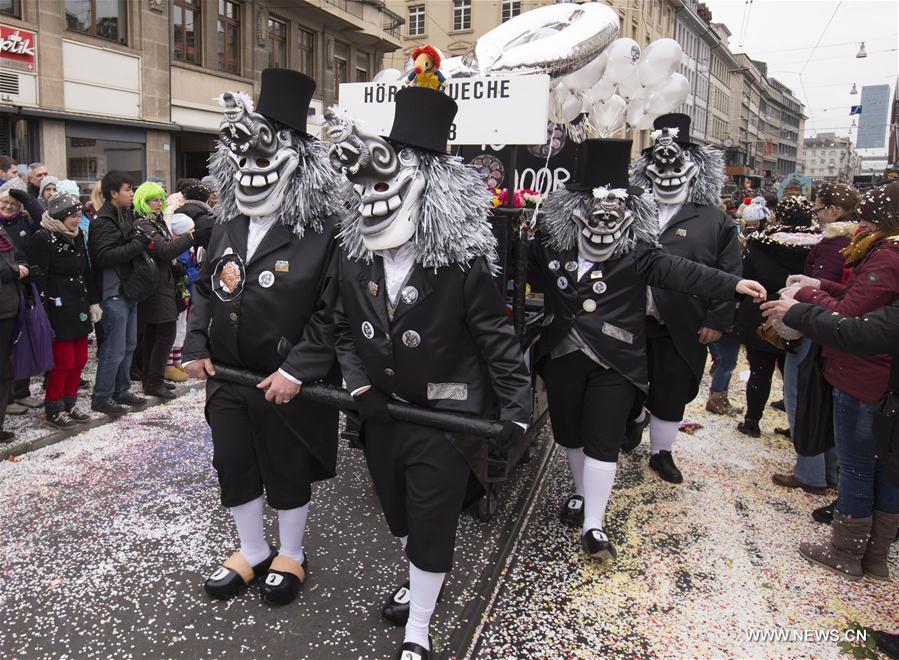 SWITZERLAND-BASEL-CARNIVAL