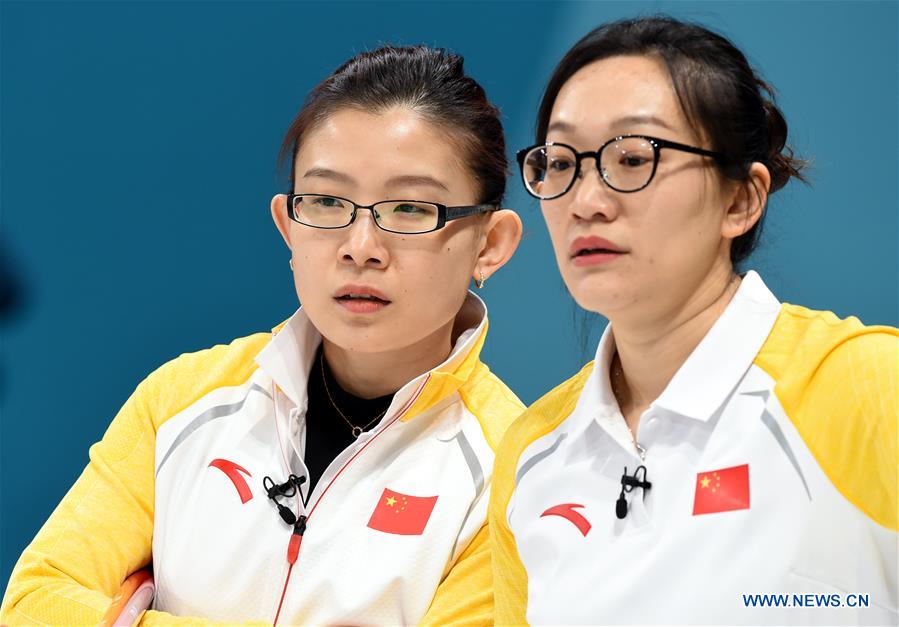 (SP)OLY-SOUTH KOREA-PYEONGCHANG-CURLING-WOMEN'S ROUND ROBIN-CHN VS CAN