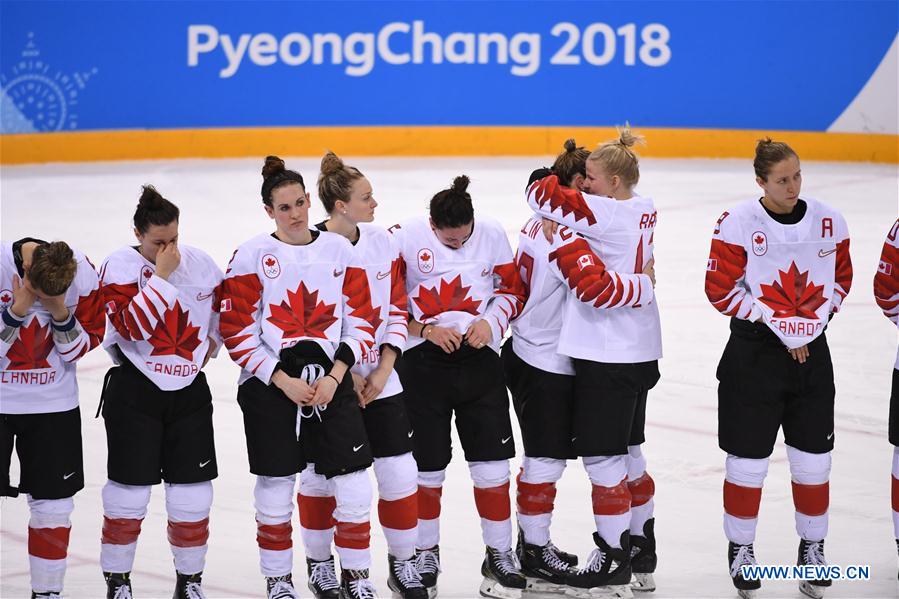 (SP)OLY-SOUTH KOREA-PYEONGCHANG-ICE HOCKEY-WOMEN-FINAL-USA VS CAN