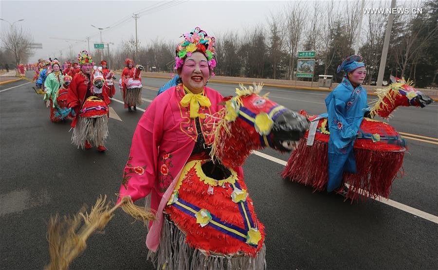 #CHINA-SPRING FESTIVAL-FOLK ART (CN)