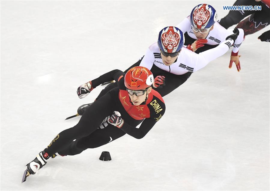 (SP)OLY-SOUTH KOREA-PYEONGCHANG-SHORT TRACK-MEN'S 500M