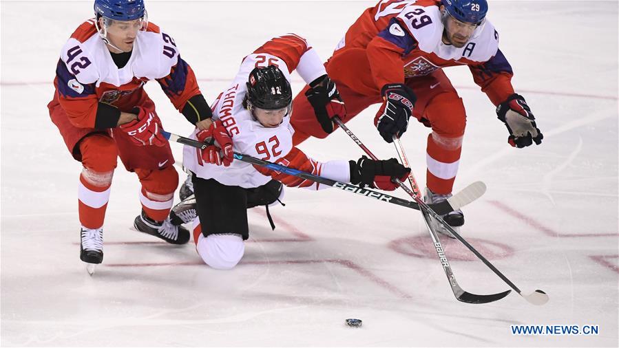 (SP)OLY-SOUTH KOREA-PYEONGCHANG-ICE HOCKEY-MEN'S BRONZE MEDAL GAME