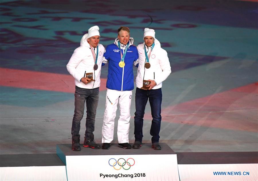 (SP)OLY-SOUTH KOREA-PYEONGCHANG-CLOSING CEREMONY