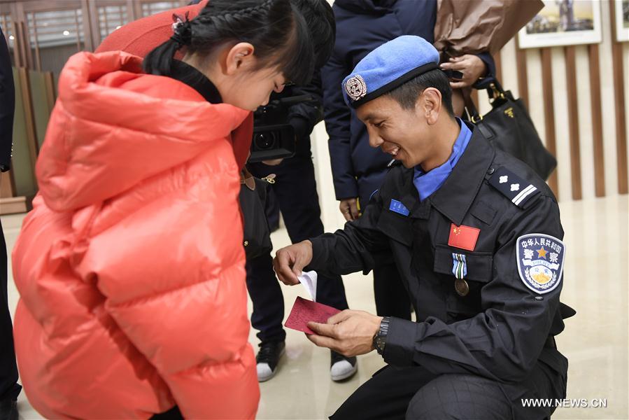 CHINA-HANGZHOU-SOUTH SUDAN-PEACEKEEPERS-RETURN (CN)