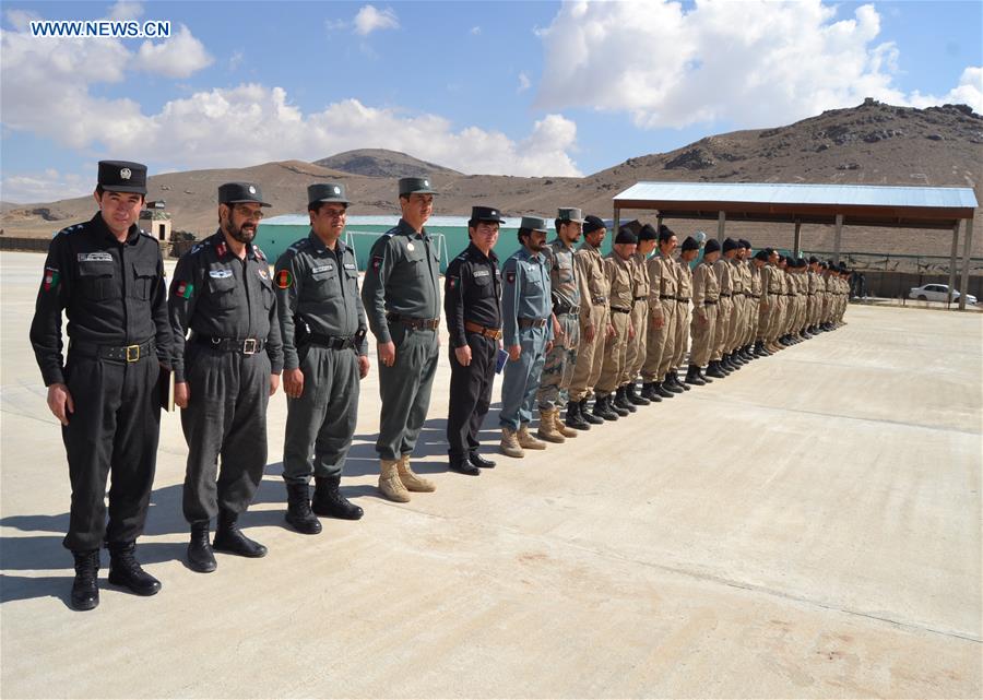 AFGHANISTAN-GHAZNI-POLICE-GRADUATION