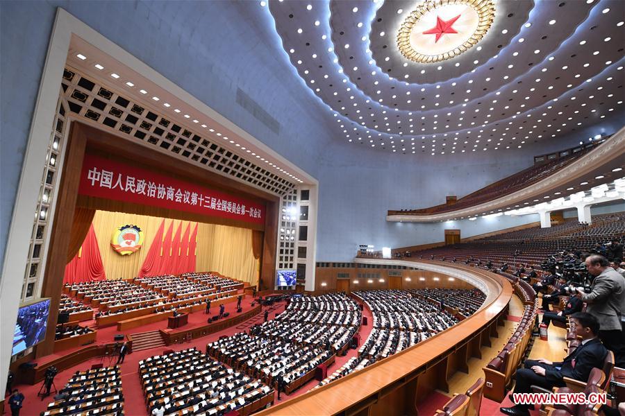 (TWO SESSIONS)CHINA-BEIJING-CPPCC-SECOND PLENARY MEETING (CN)