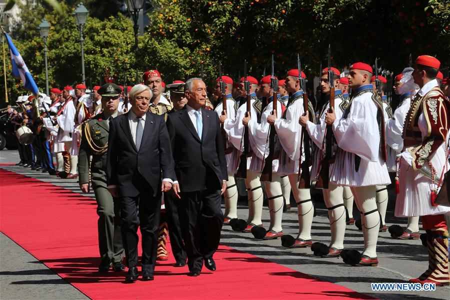 GREECE-ATHENS-PORTUGAL-PRESIDENT-VISIT