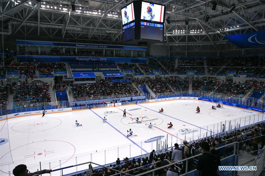 (SP)OLY-PARALYMPIC-SOUTH KOREA-GANGNEUNG-ICE HOCKEY-MIXED PLAY-OFFS SEMIFINAL-CANADA VS SOUTH KOREA