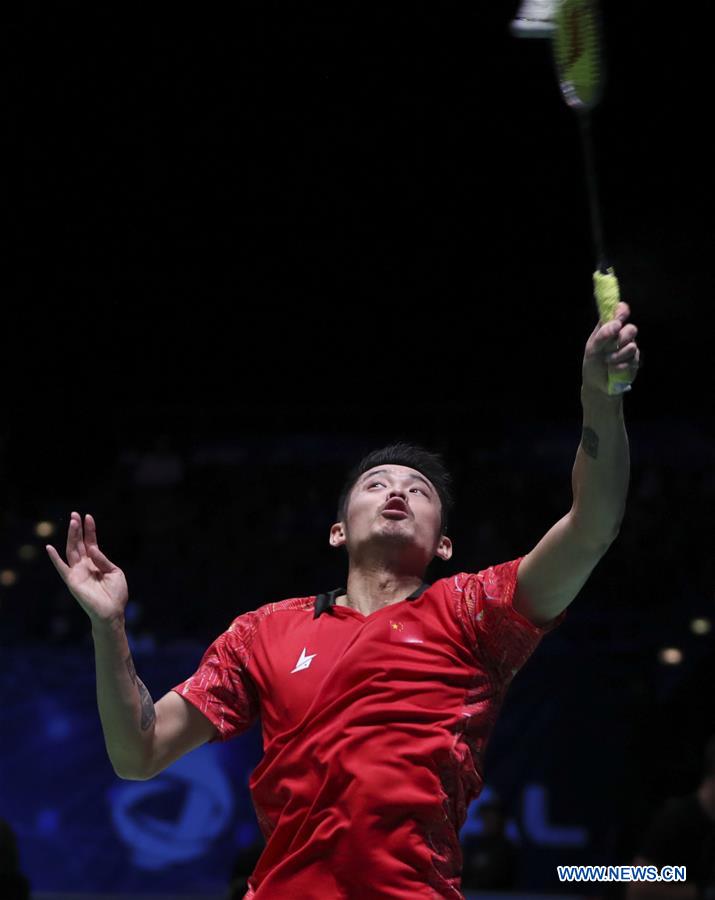 (SP)BRITAIN-BIRMINGHAM-BADMINTON-ALL ENGLAND OPEN 2018-LIN VS LEE