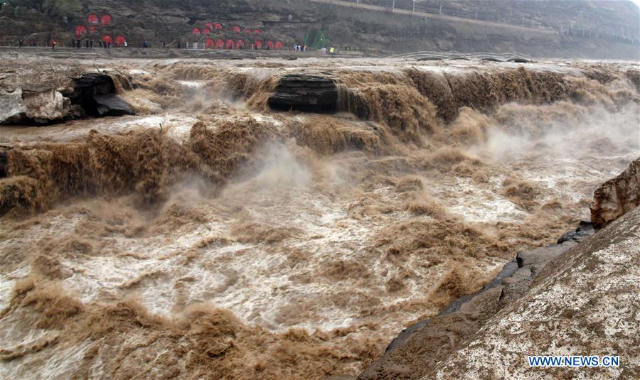 #CHINA-SHANXI-HUKOU WATERFALL-FLOOD (CN)