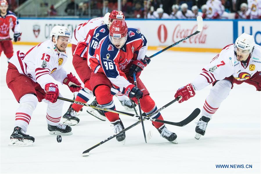 (SP)RUSSIA-MOSCOW-ICE HOCKEY-KHL-CSK VS JOK