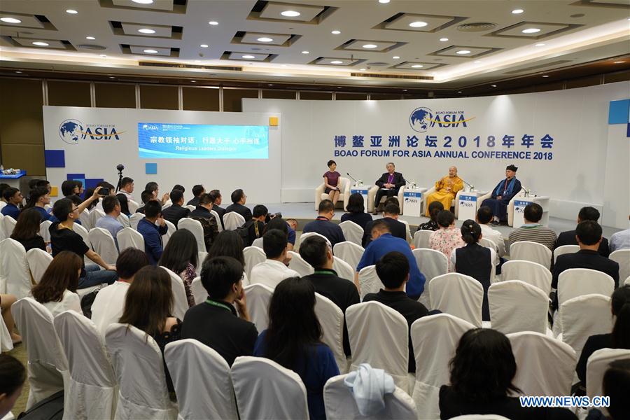 CHINA-BOAO FORUM FOR ASIA-RELIGIOUS LEADERS-DIALOGUE(CN)