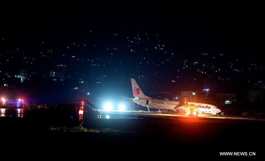 NEPAL-KATHMANDU-MALINDO AIR-ACCIDENT