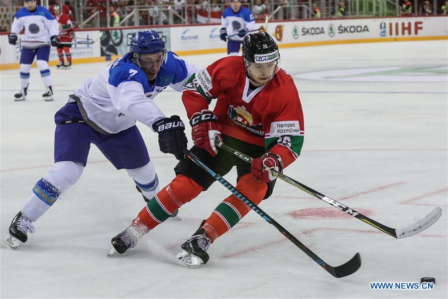 (SP)HUNGARY-BUDAPEST-ICE HOCKEY-IIHF-WORLD CHAMPIONSHP-DIVISION I