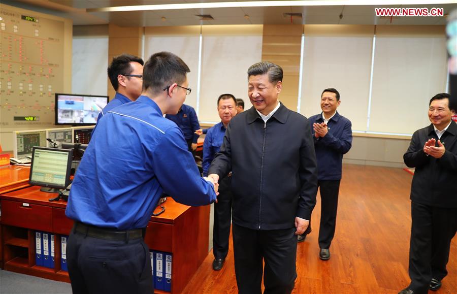 CHINA-HUBEI-XI JINPING-INSPECTION (CN)