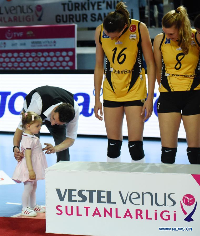 (SP)TURKEY-ISTANBUL-VOLLEYBALL-TURKISH WOMEN LEAGUE-FINAL