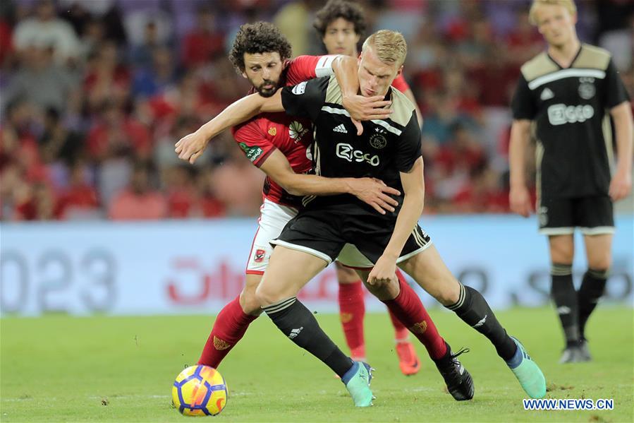 (SP)UAE-AL AIN-FOOTBALL-HOSSAM GHALY-RETIREMENT