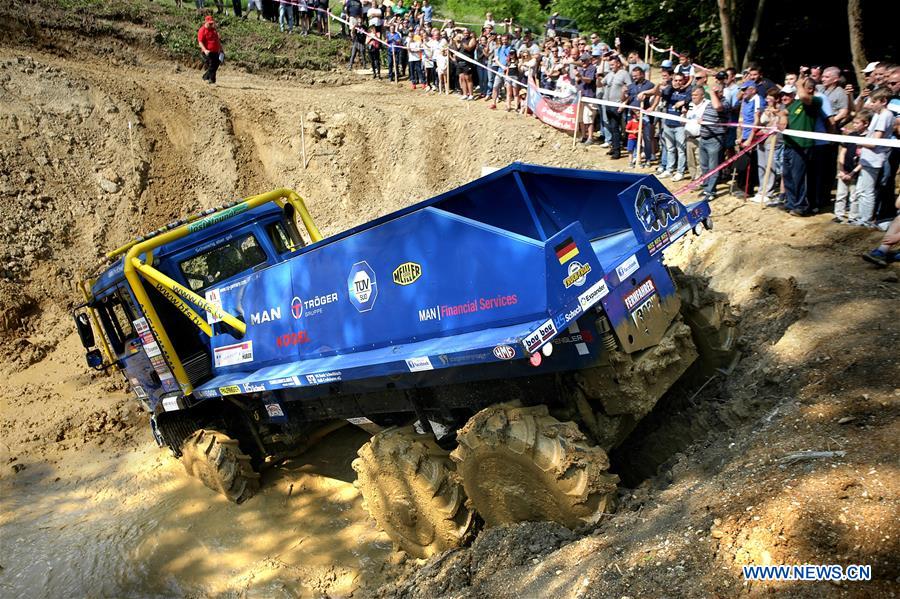 (SP)CROATIA-ZAGREB-EUROPA TRUCK TRIAL