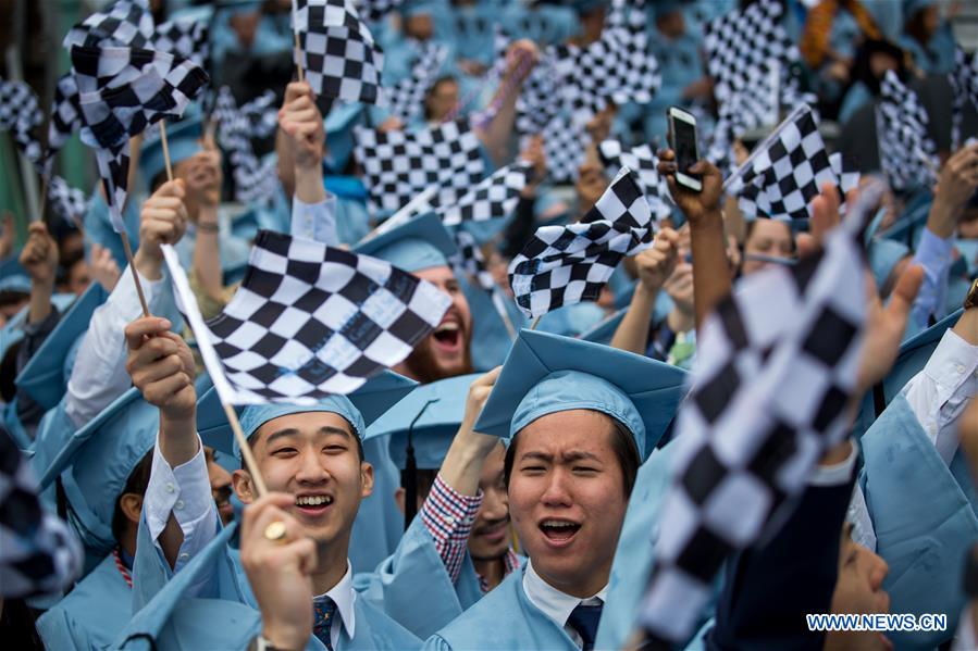 U.S.-NEW YORK-COLUMBIA UNIVERSITY-COMMENCEMENT CEREMONY