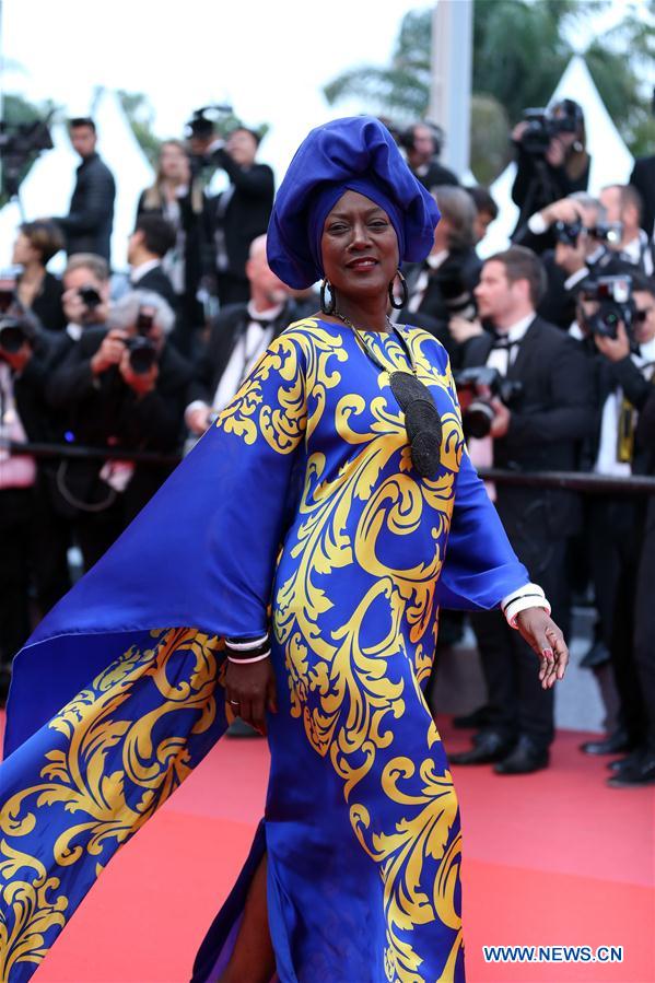 FRANCE-CANNES-71ST INTERNATIONAL FILM FESTIVAL-KHADJA NIN-RED CARPET