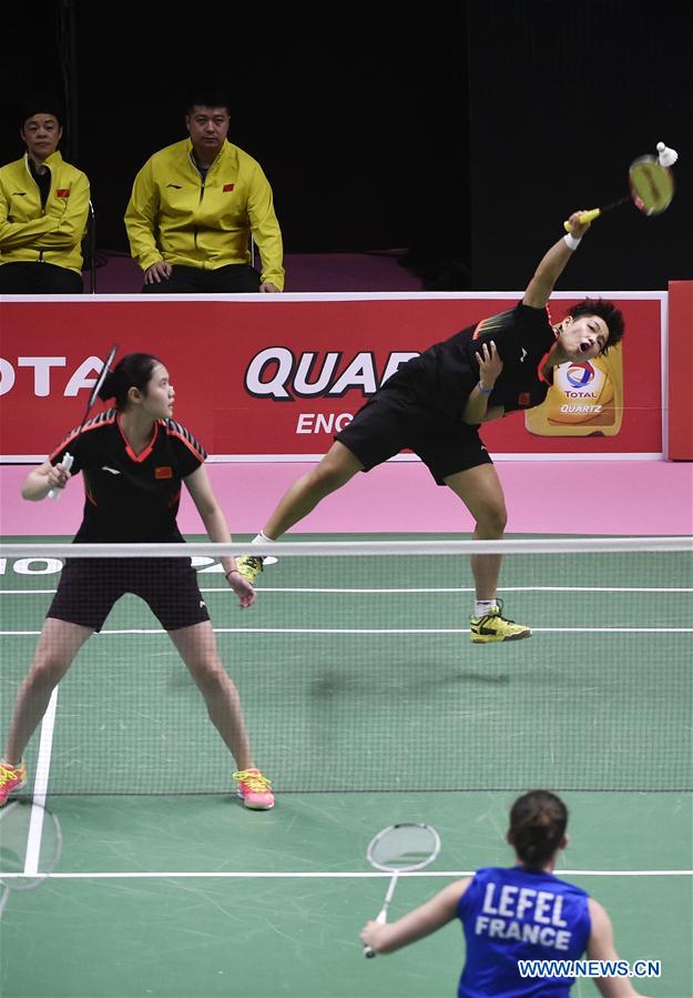 (SP)THAILAND-BANGKOK-BADMINTON-UBER CUP