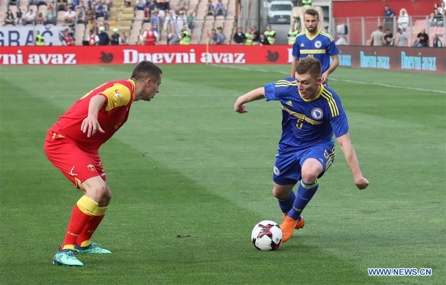 (SP)BOSNIA AND HERZEGOVINA-ZENICA-SOCCER-FRIENDLY MATCH-BIH VS MONTENEGRO