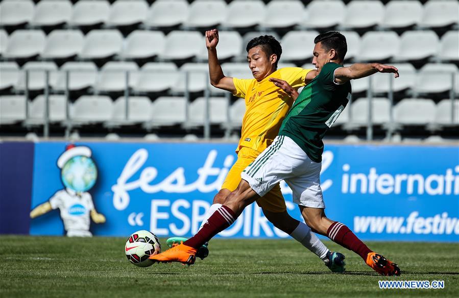 (SP)FRANCE-FOS SUR MER-SOCCER-TOULON TOURNAMENT 2018-CHINA-MEXICO