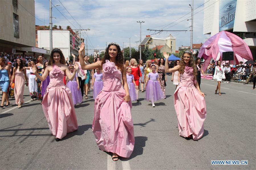 BULGARIA-KAZANLAK-ROSE FESTIVAL