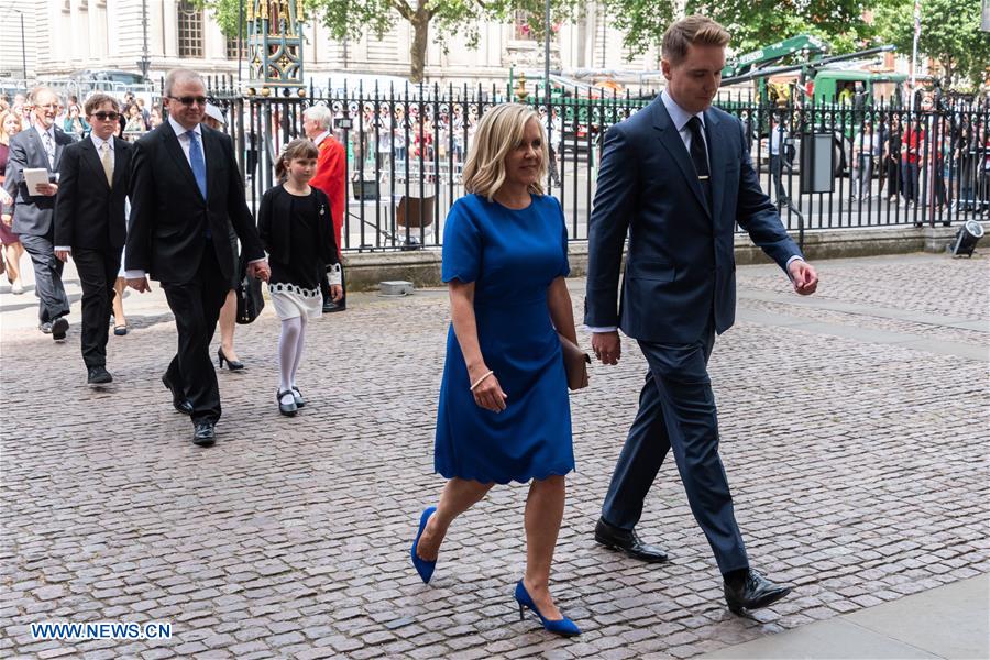 BRITAIN-LONDON-STEPHEN HAWKING-MEMORIAL SERVICE