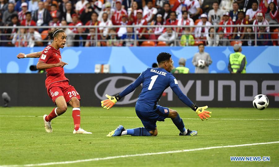 (SP)RUSSIA-SARANSK-2018 WORLD CUP-GROUP C-PERU VS DENMARK