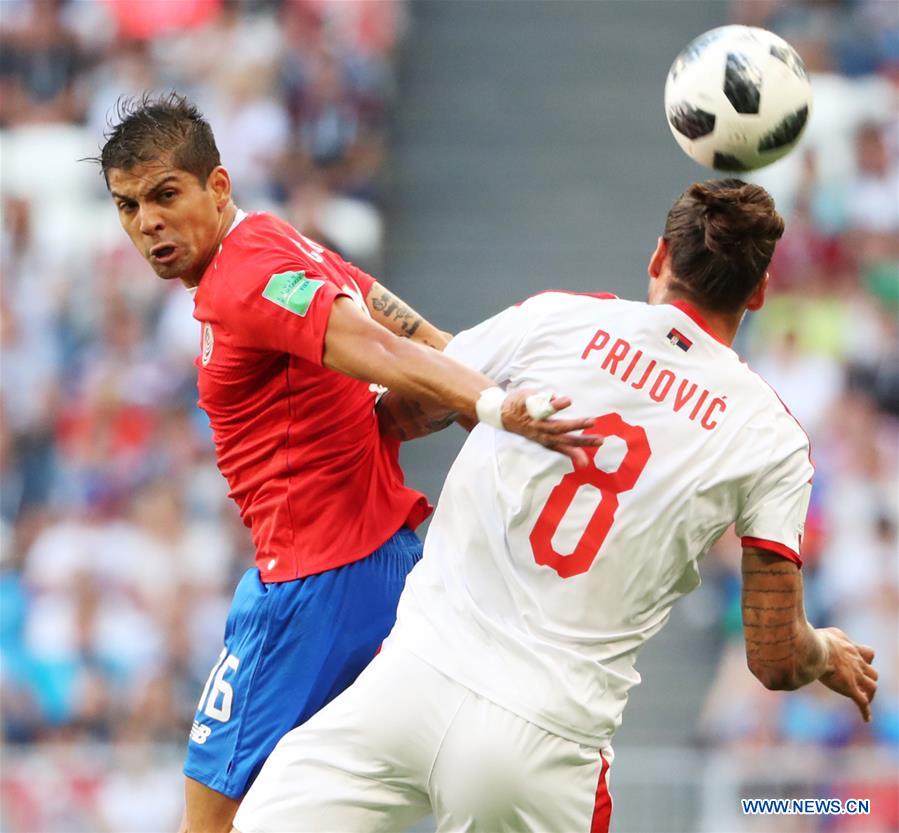 (SP)RUSSIA-SAMARA-2018 WORLD CUP-GROUP E-COSTA RICA VS SERBIA