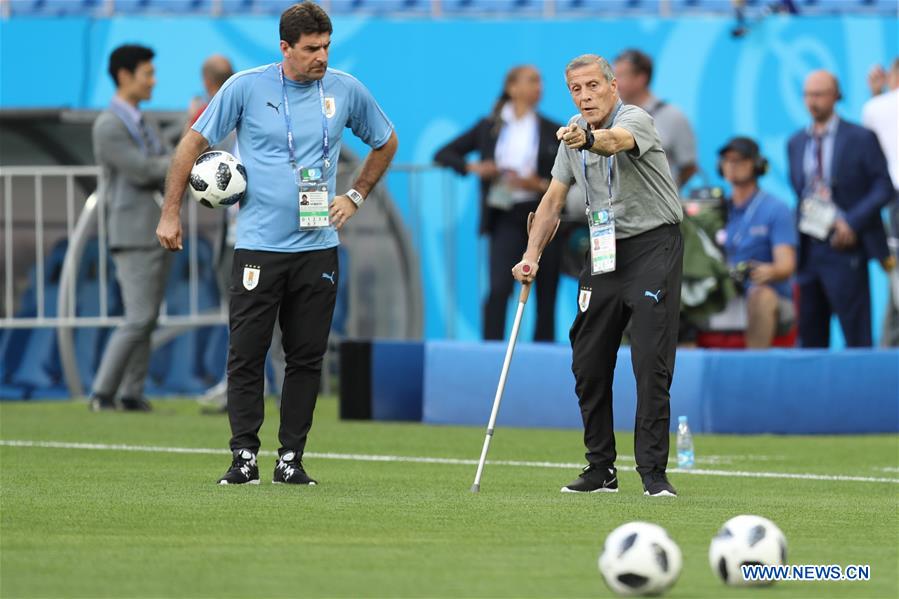 (SP)RUSSIA-ROSTOV-ON-DON-2018 WORLD CUP-URUGUAY-TRAINING