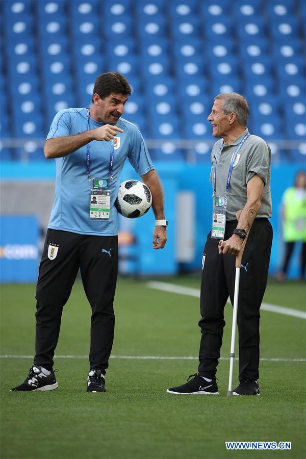 (SP)RUSSIA-ROSTOV-ON-DON-2018 WORLD CUP-URUGUAY-TRAINING