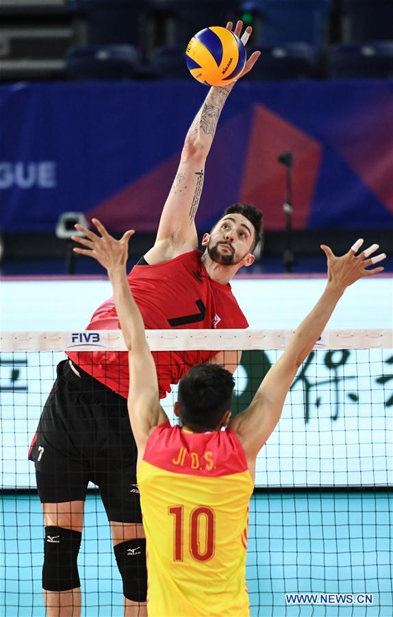 (SP)CHINA-JIANGMEN-VOLLEYBALL-FIVB NATIONS LEAGUE-MEN (CN)