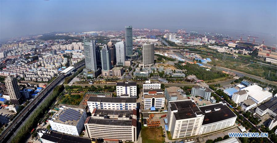 CHINA-SHANGHAI-PUDONG-AERIAL VIEW (CN)