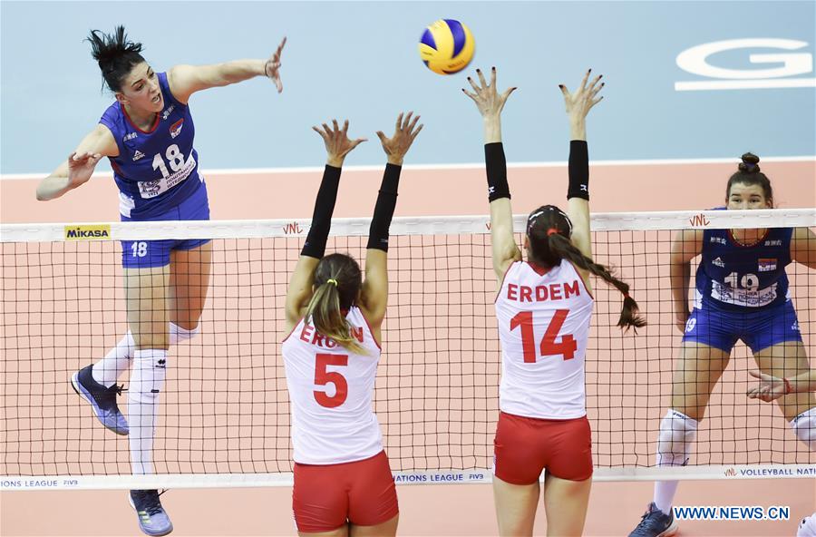 (SP)CHINA-NANJING-VOLLEYBALL-FIVB NATIONS LEAGUE-WOMEN'S FINALS(CN)